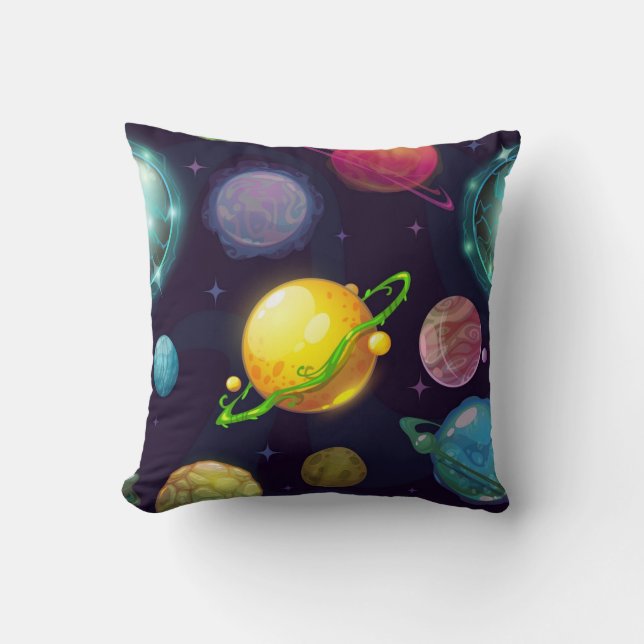 Space pattern cushion (Front)