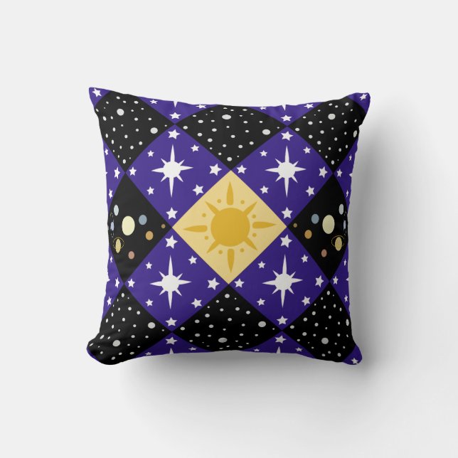 Space Pattern Cushion (Front)