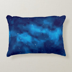 Space pattern decorative cushion