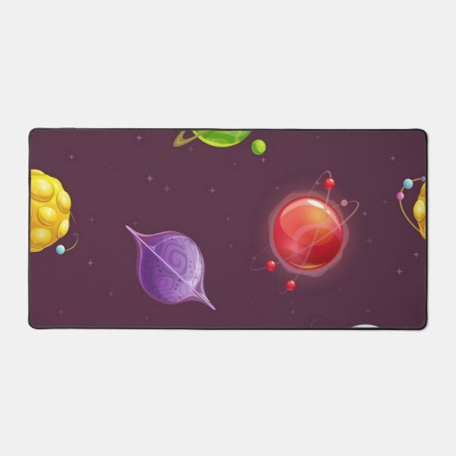 Space pattern desk mat (Front)