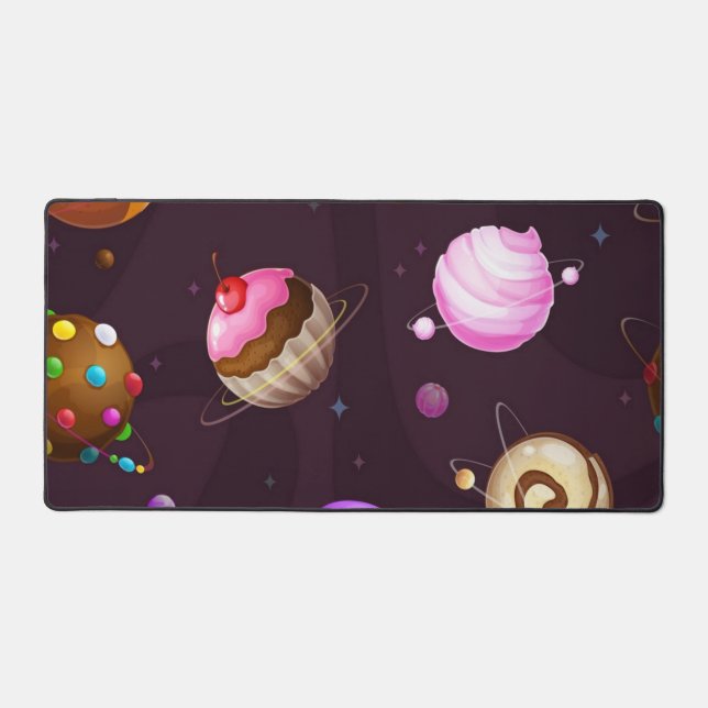 Space pattern desk mat (Front)