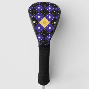 Space Pattern Golf Head Cover