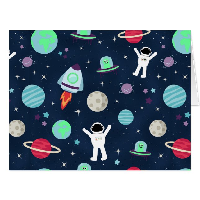 Space Pattern illustration (Front Horizontal)