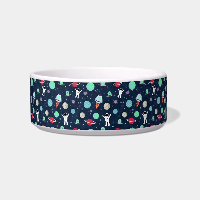 Space Pattern illustration Bowl (Front)