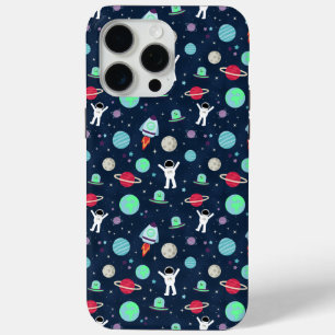 Space Pattern illustration iPhone 15 Pro Max Case