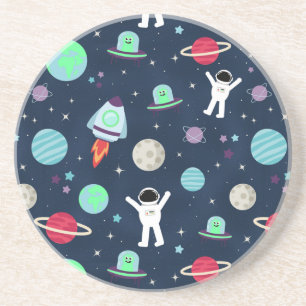 Space Pattern illustration Coaster