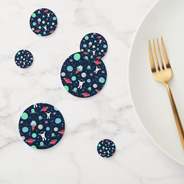 Space Pattern illustration Confetti (Group)