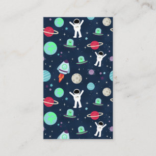 Space Pattern illustration Enclosure Card