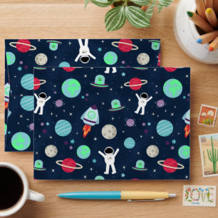 Space Pattern illustration Envelope