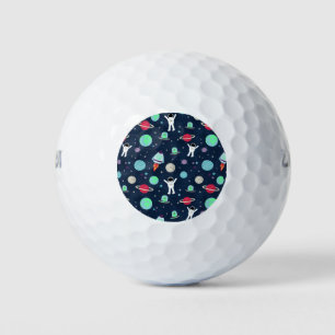 Space Pattern illustration Golf Balls