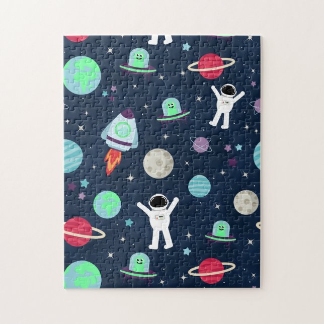 Space Pattern illustration Jigsaw Puzzle (Vertical)