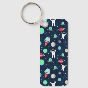 Space Pattern illustration Key Ring