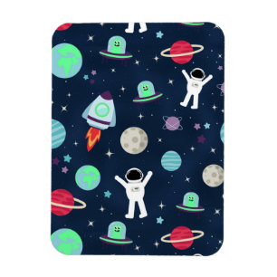 Space Pattern illustration Magnet
