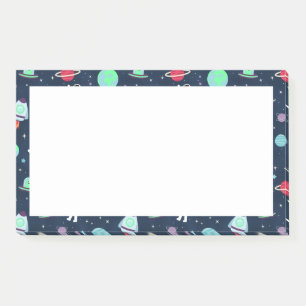 Space Pattern illustration Post-it Notes