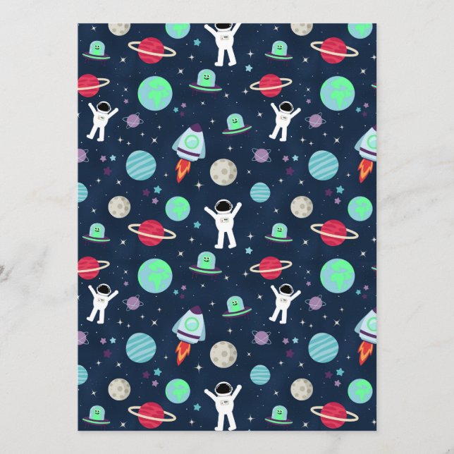 Space Pattern illustration Program (Front)