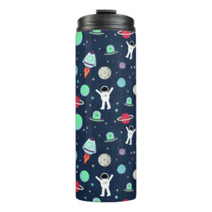 Space Pattern illustration Thermal Tumbler