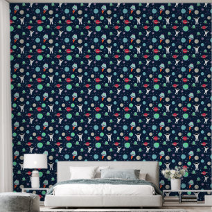 Space Pattern illustration Wallpaper