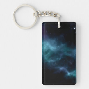 Space pattern key ring