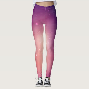 Space pattern leggings