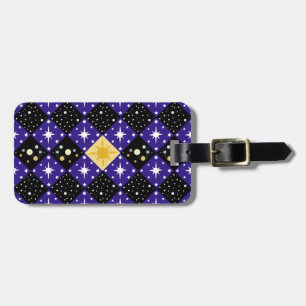 Space Pattern Luggage Tag