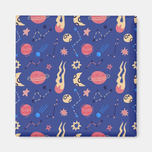 Space pattern magnet