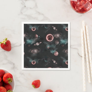 Space Pattern Napkin