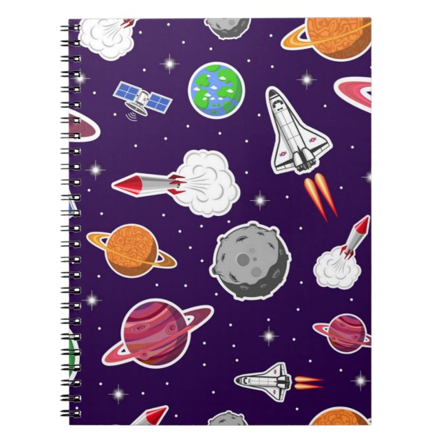 Space pattern notebook (Front)