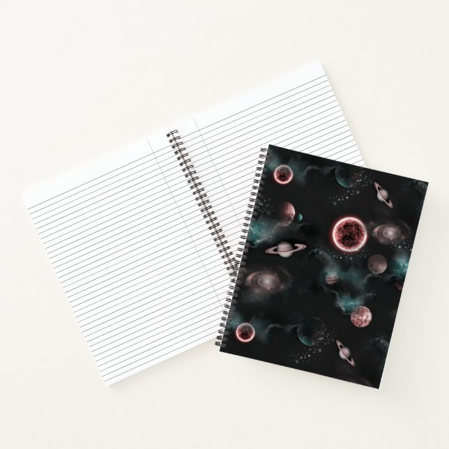 Space Pattern  Notebook (Inside)