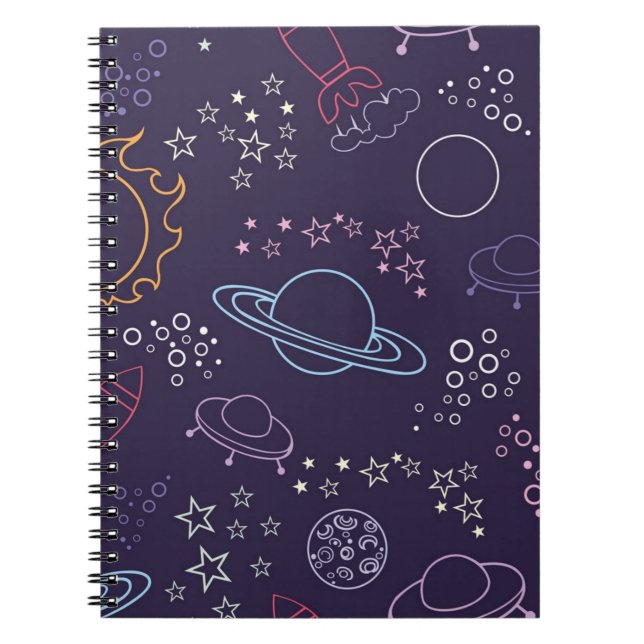 Space pattern notebook (Front)