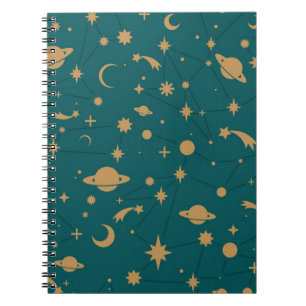 Space pattern notebook