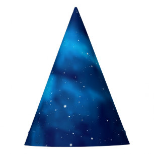 Space pattern party hat
