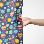 Space Pattern, Planets, Stars, Cosmos, Galaxy Scarf<br><div class="desc">Cute,  fun and adorable pattern with planets (Sun,  Mercury,  Venus,  Earth,  Mars,  Jupiter,  Saturn,  Uranus,  Neptune,  Pluto). Modern and trendy gift,  perfect for the space lover in your life.</div>