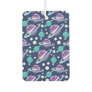 Space Pattern, Planets, Stars, Galaxy, Cosmos Car Air Freshener