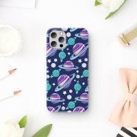 Space Pattern, Planets, Stars, Galaxy, Cosmos