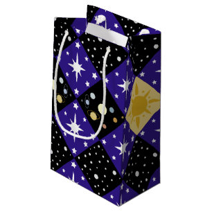 Space Pattern Small Gift Bag