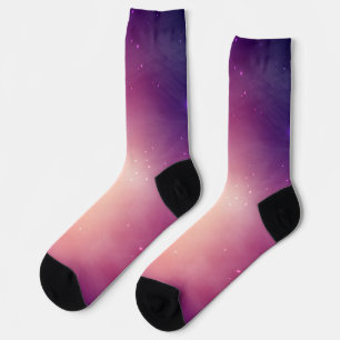 Space pattern socks