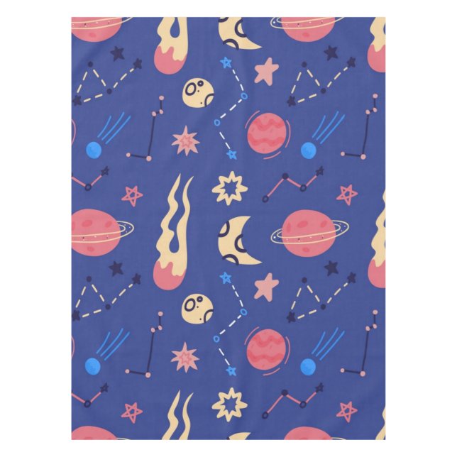 Space pattern tablecloth (Front)