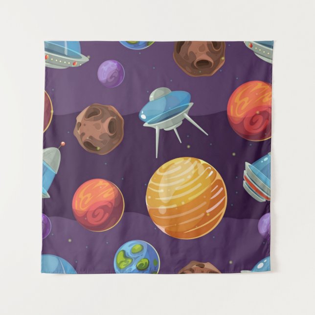 Space pattern tapestry (Front)