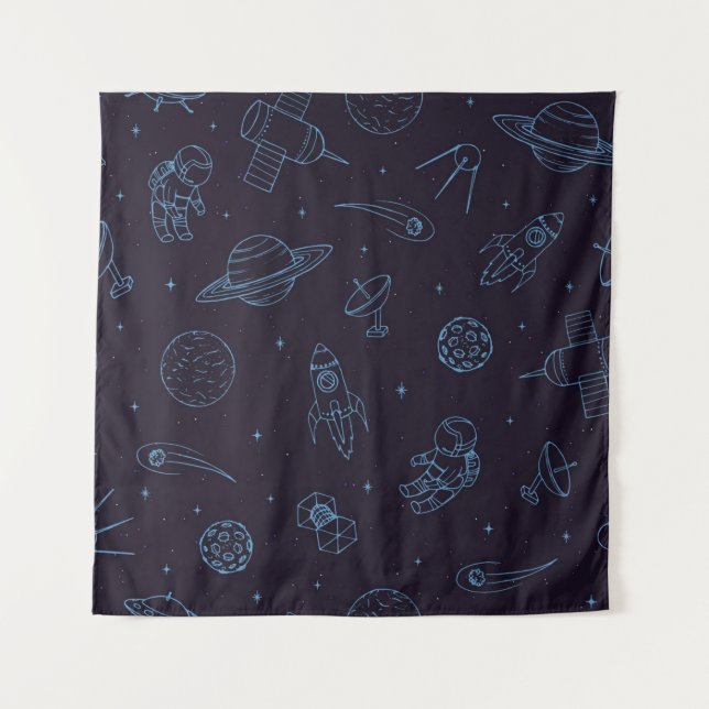 Space pattern tapestry (Front)