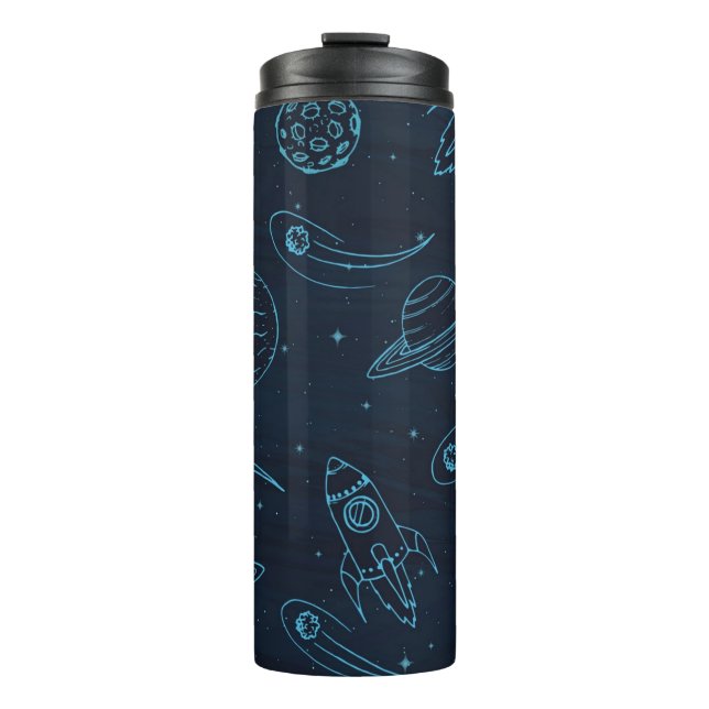 Space pattern thermal tumbler (Front)