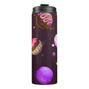 Space pattern thermal tumbler