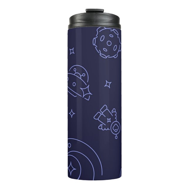 Space pattern thermal tumbler (Front)