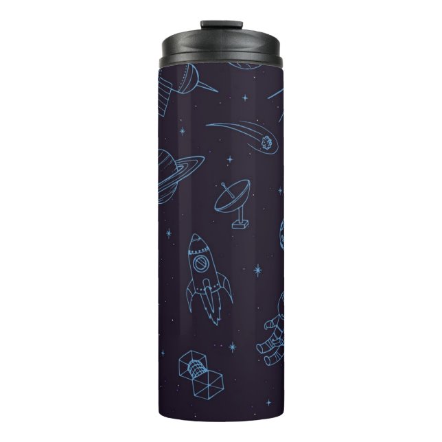 Space pattern thermal tumbler (Front)