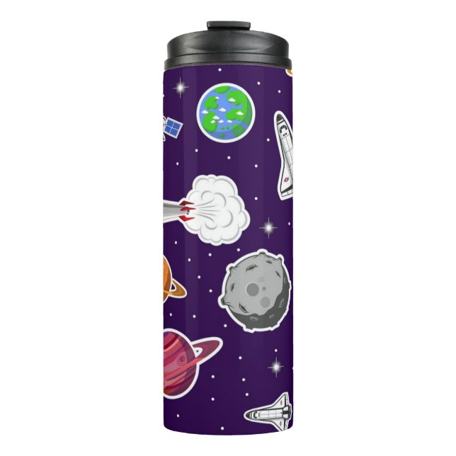 Space pattern thermal tumbler (Front)