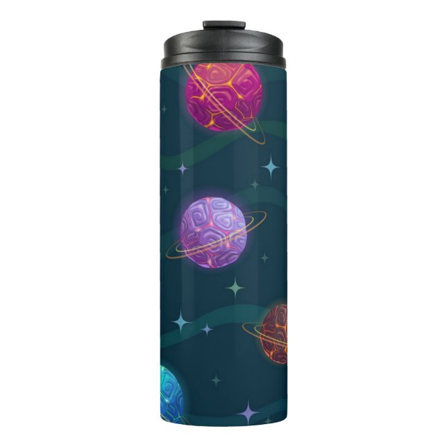 Space pattern thermal tumbler (Front)