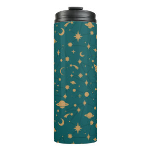 Space pattern thermal tumbler