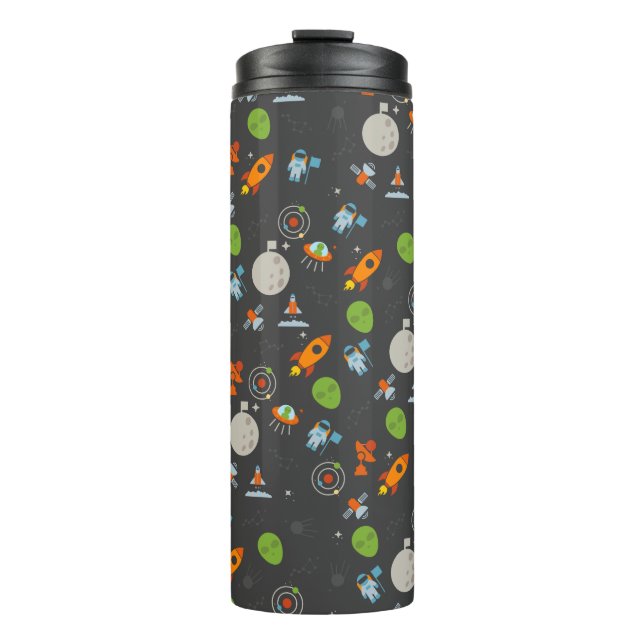 Space Pattern Thermal Tumbler (Front)