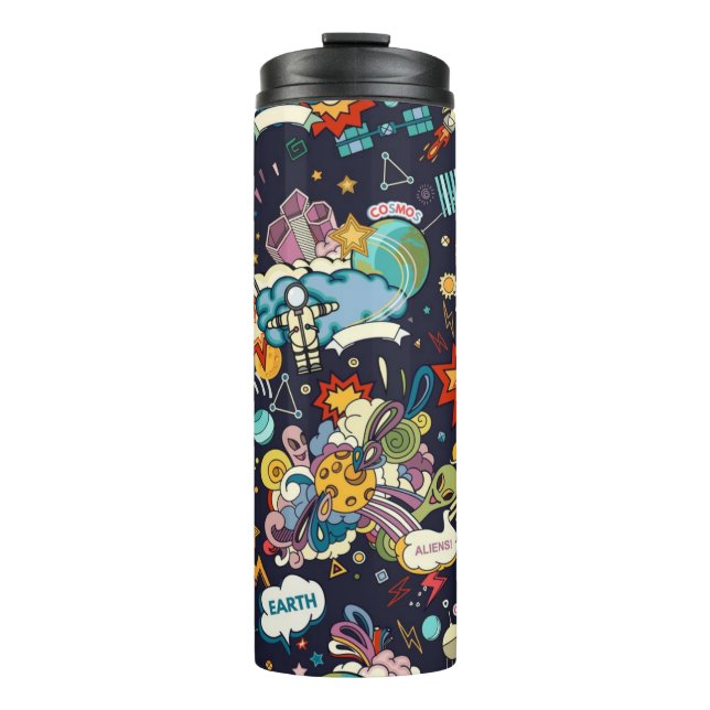 Space pattern thermal tumbler (Front)