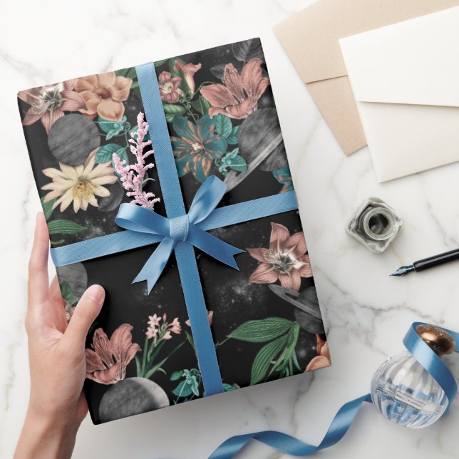 Space Pattern  Wrapping Paper (Gifting)