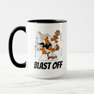SPACE   Peanuts Gang in Space Mug